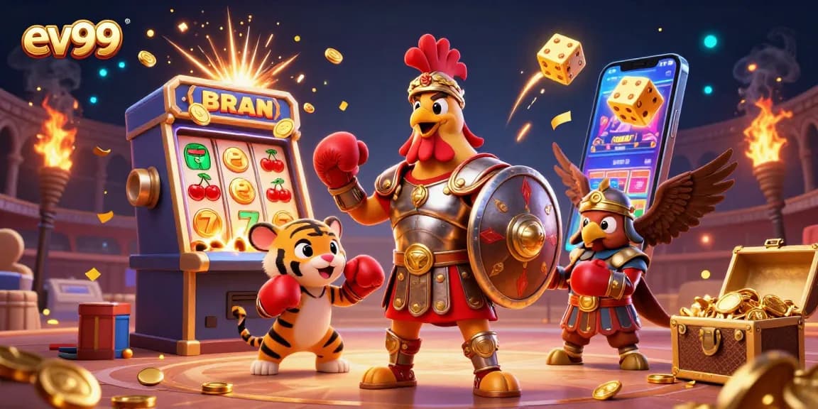 Spin and win at ev99 with thrilling casino action and iconic game elements.