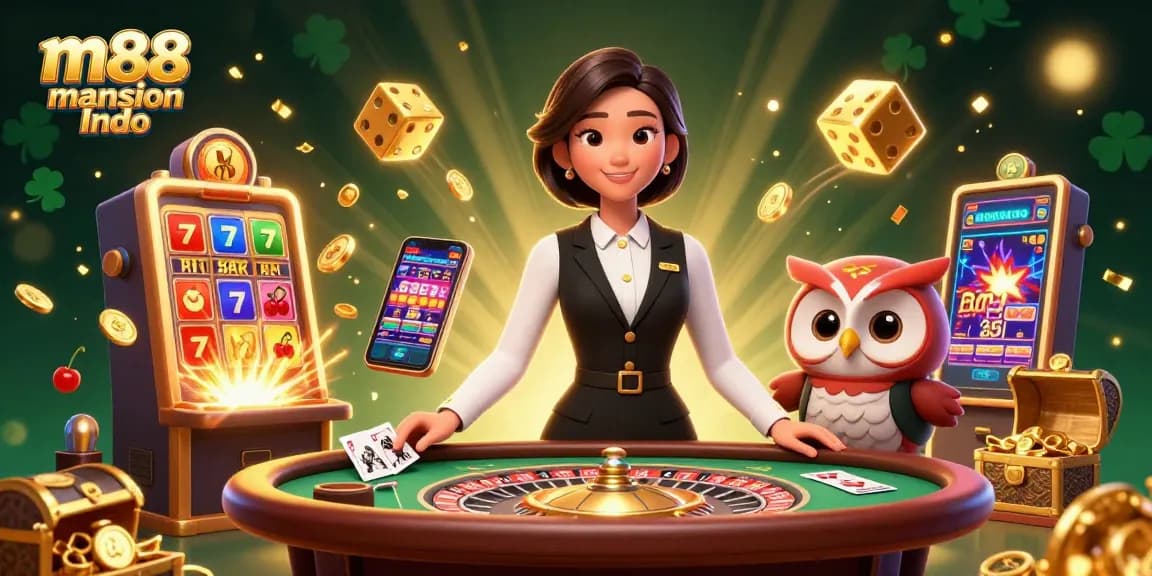 Mainkan permainan mendebarkan di m88 mansion Indo dengan dealer yang menarik dan jackpot yang mengasyikkan