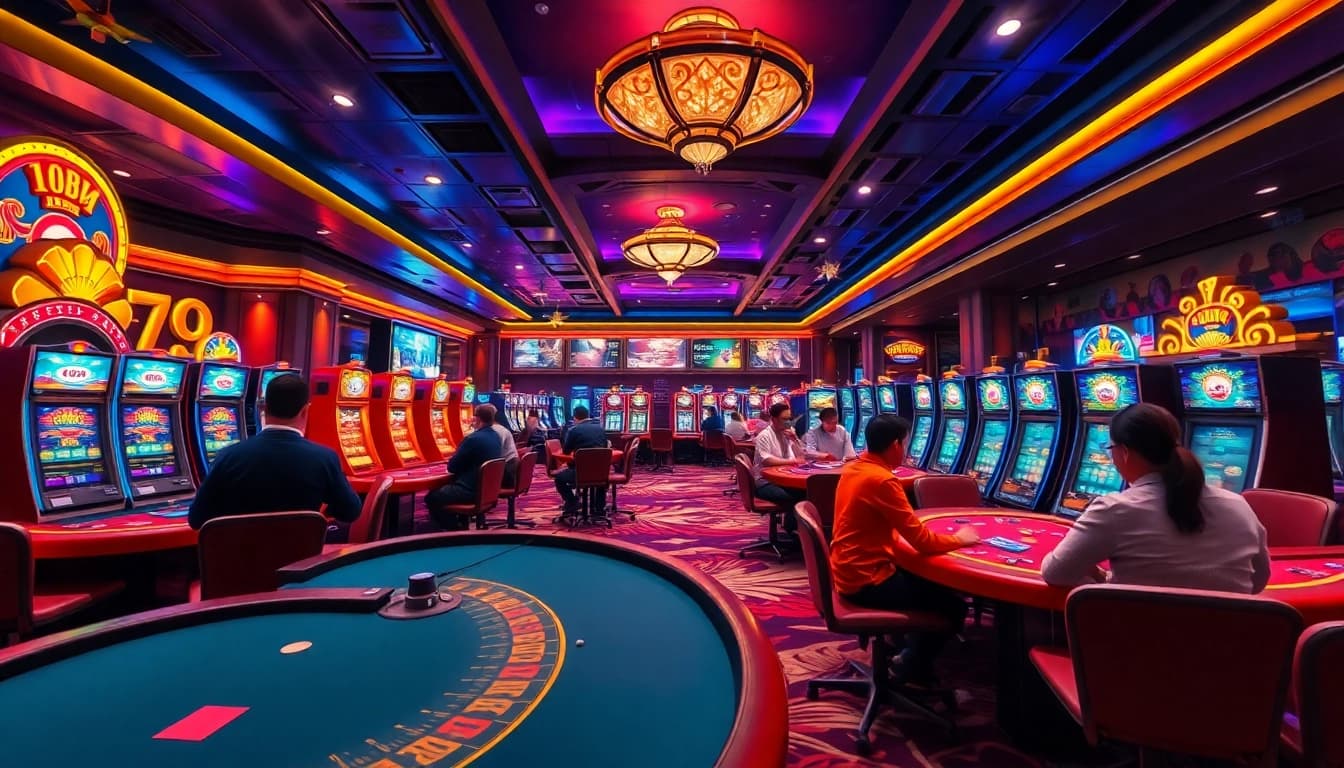 Engaging gameplay scene showcasing 789bet's vibrant online casino atmosphere.