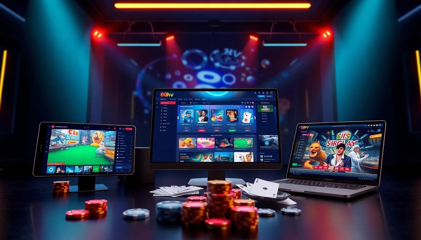Dynamic gaming environment of 88vv showcasing online betting excitement.