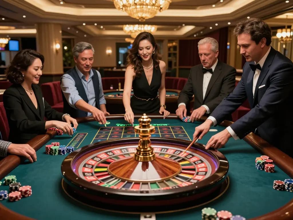 Rasakan momen kemenangan di https://www.hotel-restaurant-megeve.com/fr/ sambil bermain roulette di lingkungan kasino mewah