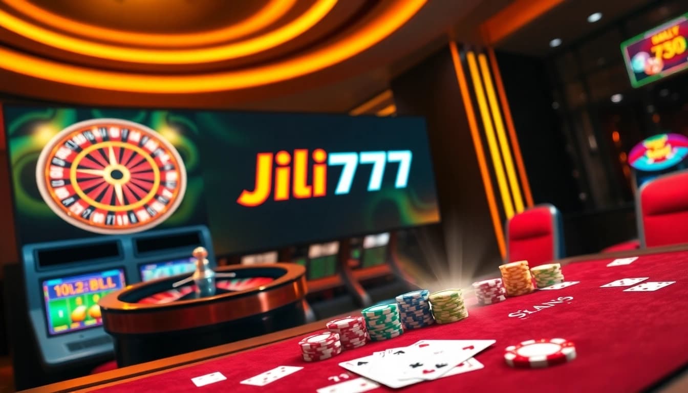 Engage in thrilling online gaming at Jili777 Fit with vibrant roulette and slot machines.