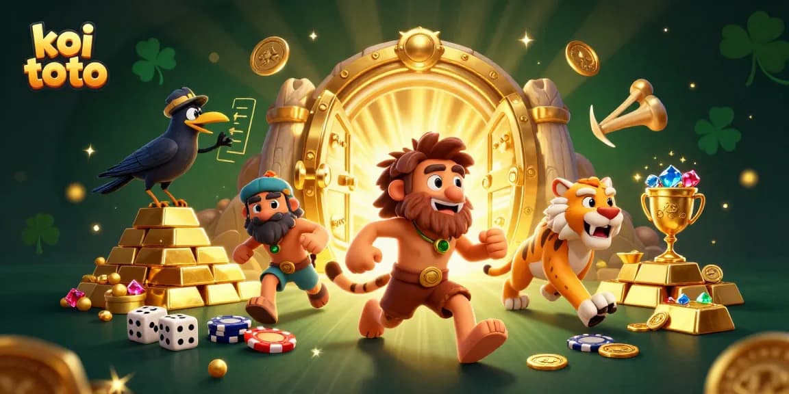 Join the action at koi toto's innovative casino with exciting gameplay and lively characters!