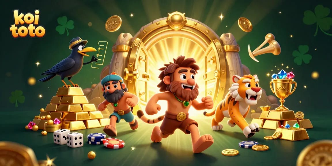 Join the action at koi toto's innovative casino with exciting gameplay and lively characters!