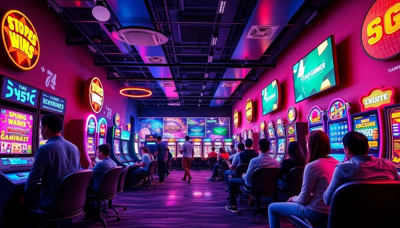 Engaging online gaming scene from https://sv66s.net/ with diverse players and vibrant visuals.