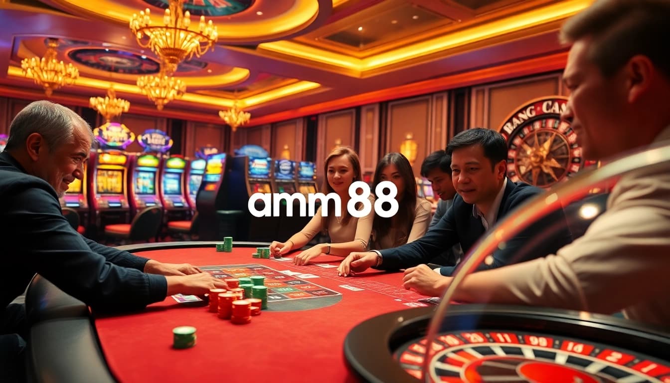 Experience the excitement of trang chủ mm88 with vibrant casino gaming and engaging poker action.