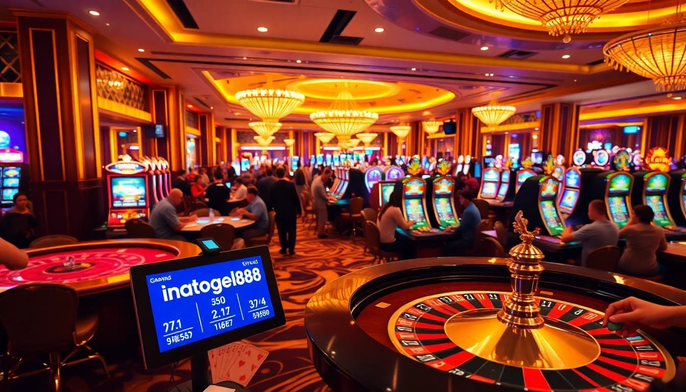 Experience the thrill of gaming at inatogel88 with exciting roulette and slot machines.