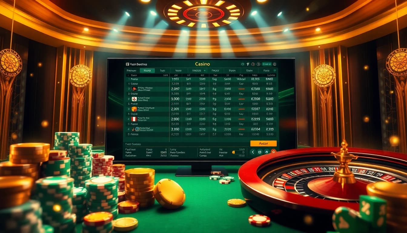 Dewabet Asia offers a vibrant online gambling experience with dynamic sports betting and casino visuals.