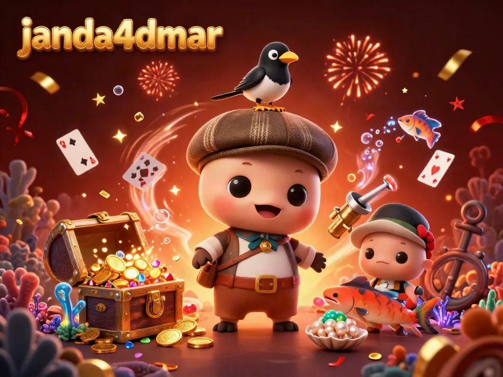 Menginspirasi permainan judi di janda4dmar dengan karakter lucu dan elemen kasino menarik.