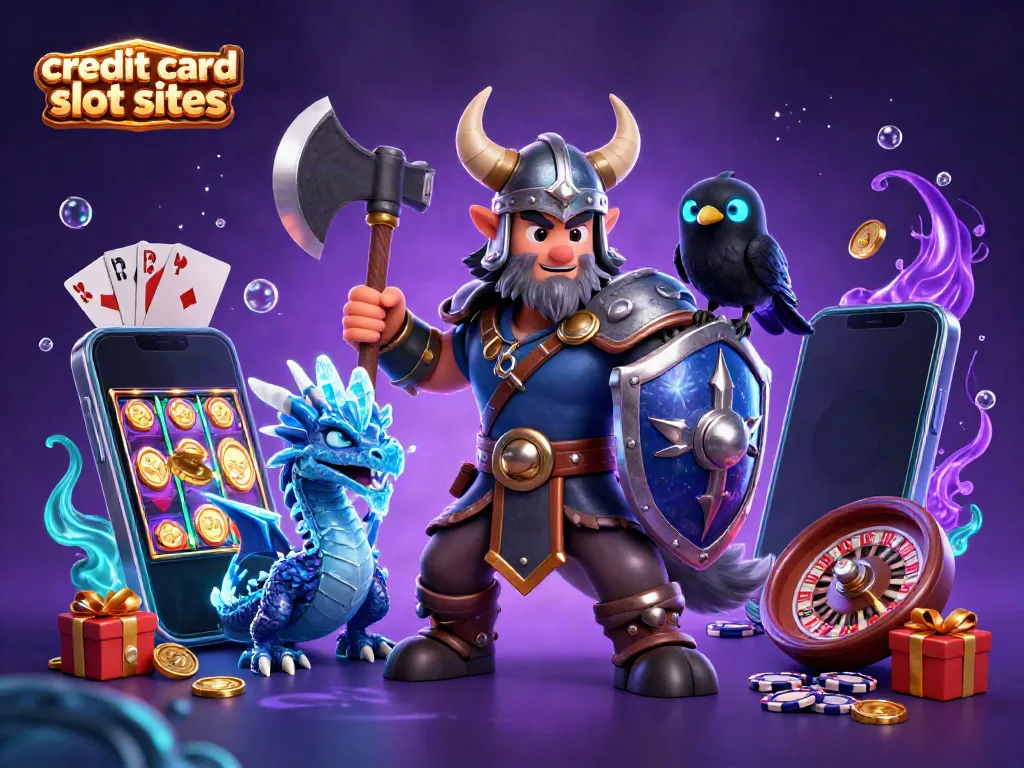 Engage with thrilling credit card slot sites featuring exciting games and vibrant characters.