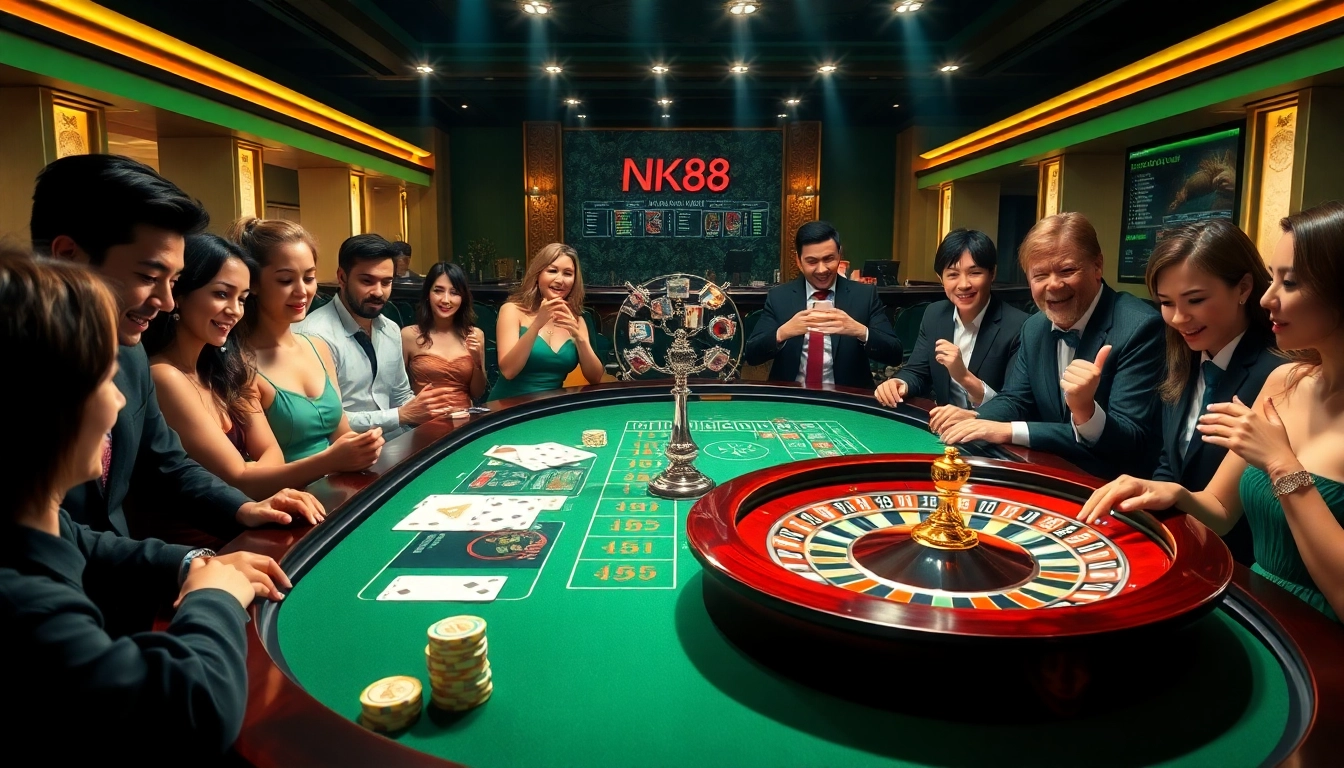 Experience high-stakes action at https://nk88.sa.com/ with vibrant casino games and thrilling players.