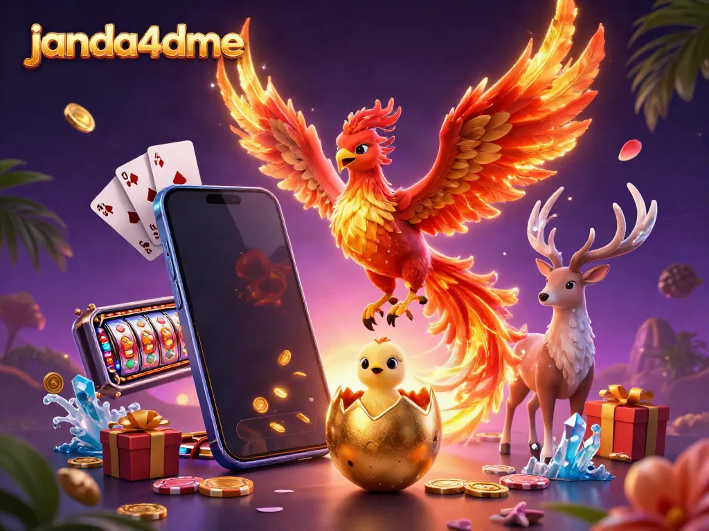 janda4dme menghidupkan pengalaman taruhan dengan ilustrasi phoenix yang menarik dan permainan slot yang menggiurkan