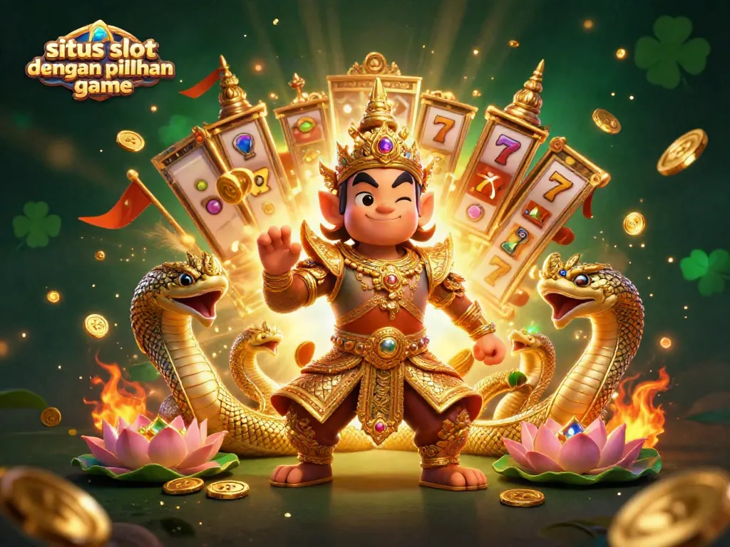 Gandakan kemenangan di situs slot dengan banyak pilihan game dengan ilustrasi menarik ini.
