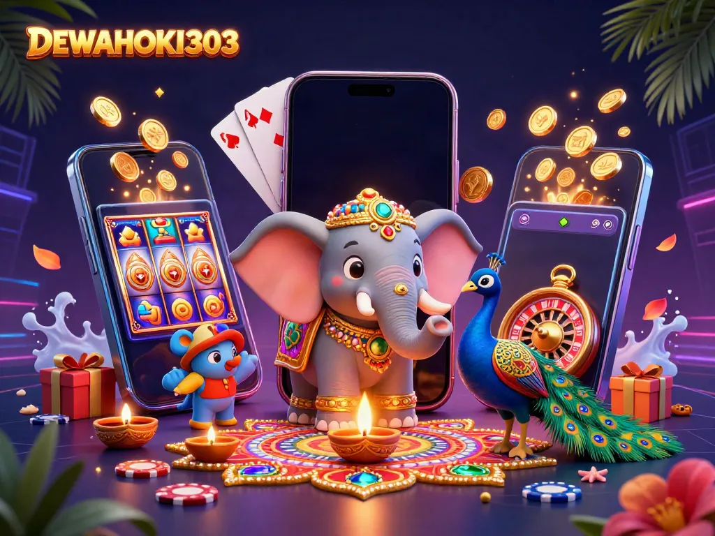 Menangkan Jackpot Maxwin di DEWAHOKI303 dengan permainan slot online yang beragam.