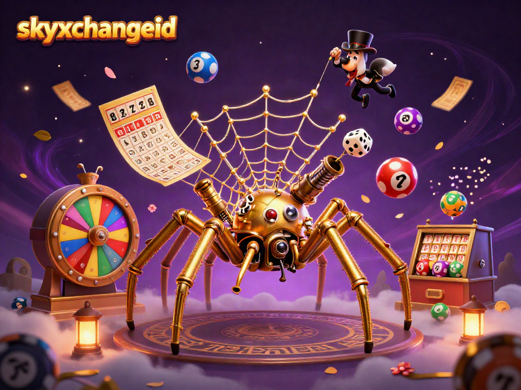 Engage with dynamic betting features on skyxchangeid with a 3D steampunk scene full of casino excitement.