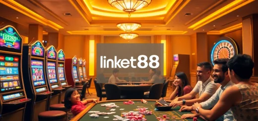 Experience the excitement of gambling with link bet88 at a luxurious casino filled with vibrant games.