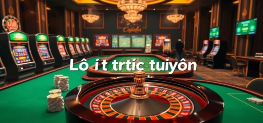 Visual representation of Lô đề trực tuyến with vibrant casino games and stylish betting options.