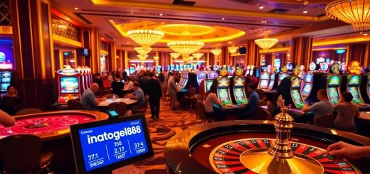 Experience the thrill of gaming at inatogel88 with exciting roulette and slot machines.