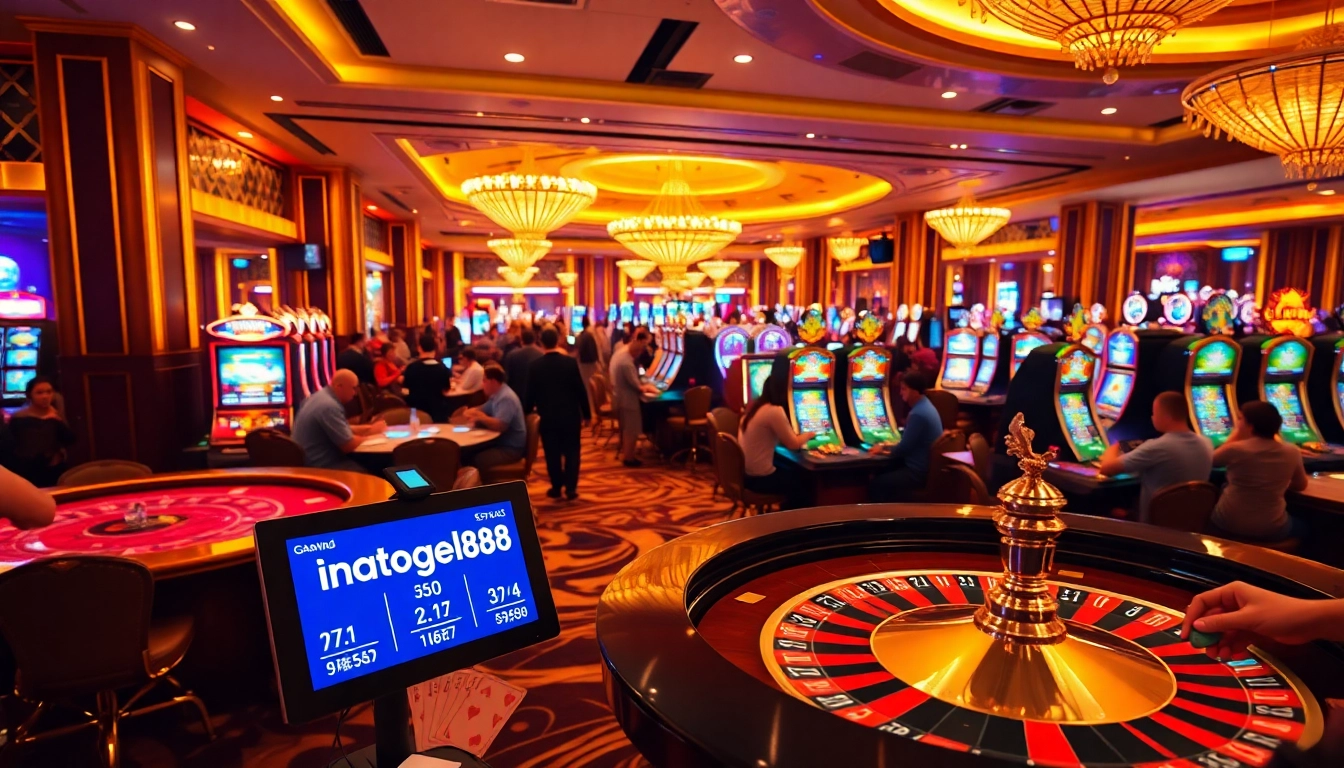 Experience the thrill of gaming at inatogel88 with exciting roulette and slot machines.