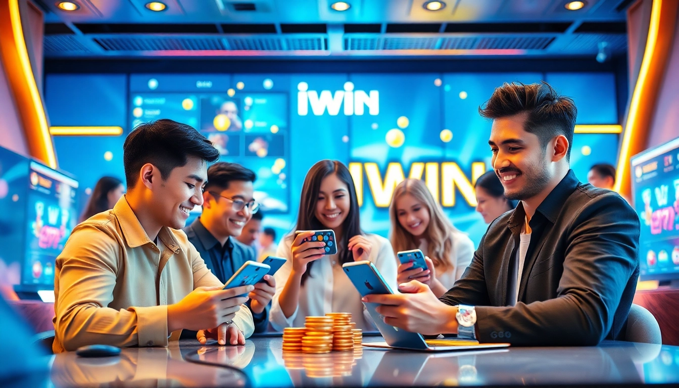 Experience excitement and community as players enjoy the vibrant IWIN gaming platform online.