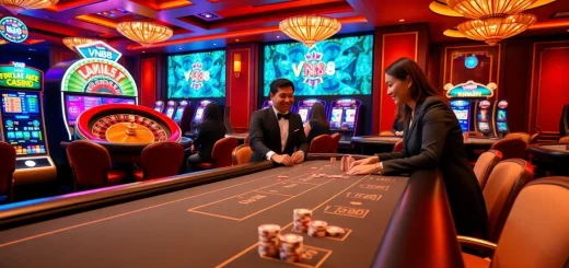 Feel the thrill of VN88's online casino with engaging poker and slot game action.