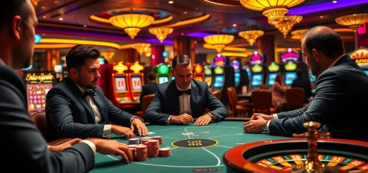 A professional QH88 casino scene capturing intense poker action with vibrant colors and immersive lighting.