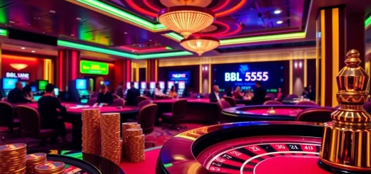 Experimente a emoção de altas apostas no cassino BL555 com mesas vibrantes e jogabilidade envolvente.