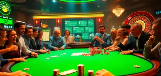 Experience the thrill of high-stakes poker at https://8xxcom.app/ with colorful chips and an inviting casino atmosphere.