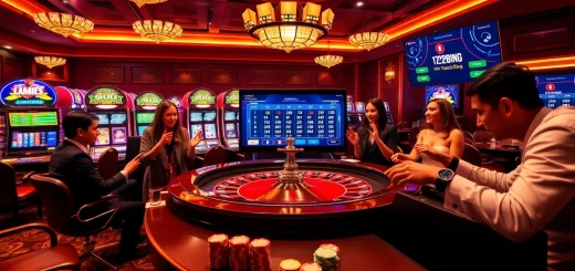 Engaging betting scene at https://123b.ing/ highlighting vibrant casino gameplay excitement.
