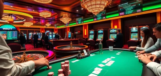 Experience the excitement of gambling with Vaoluoitv at luxurious casino tables.