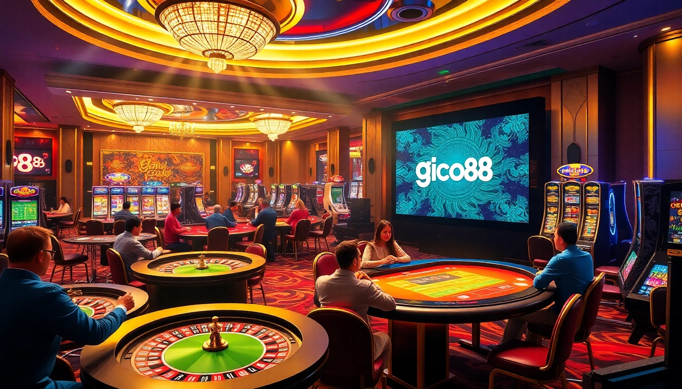 Experience the thrill of go88 with vibrant casino tables and exciting gaming options.