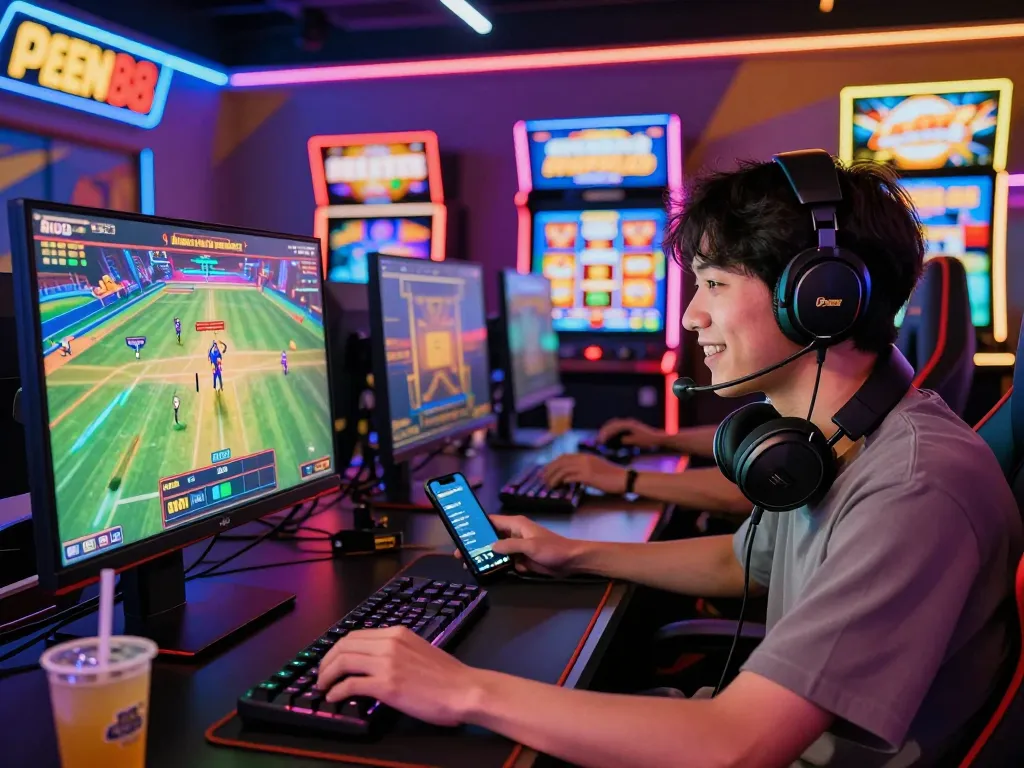 Exciting online gaming experience on OPEN88.COM with diverse games and lively atmosphere.
