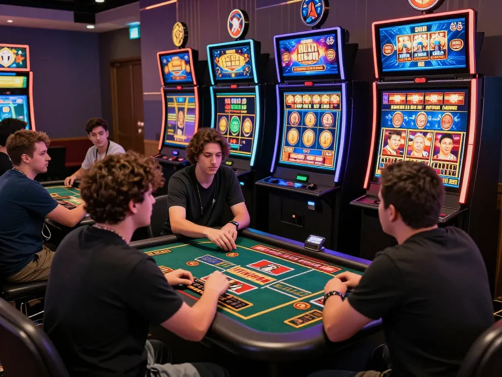 Engaging online gaming environment at https://luckywin.free/ showcasing vibrant casino games and user interactions.