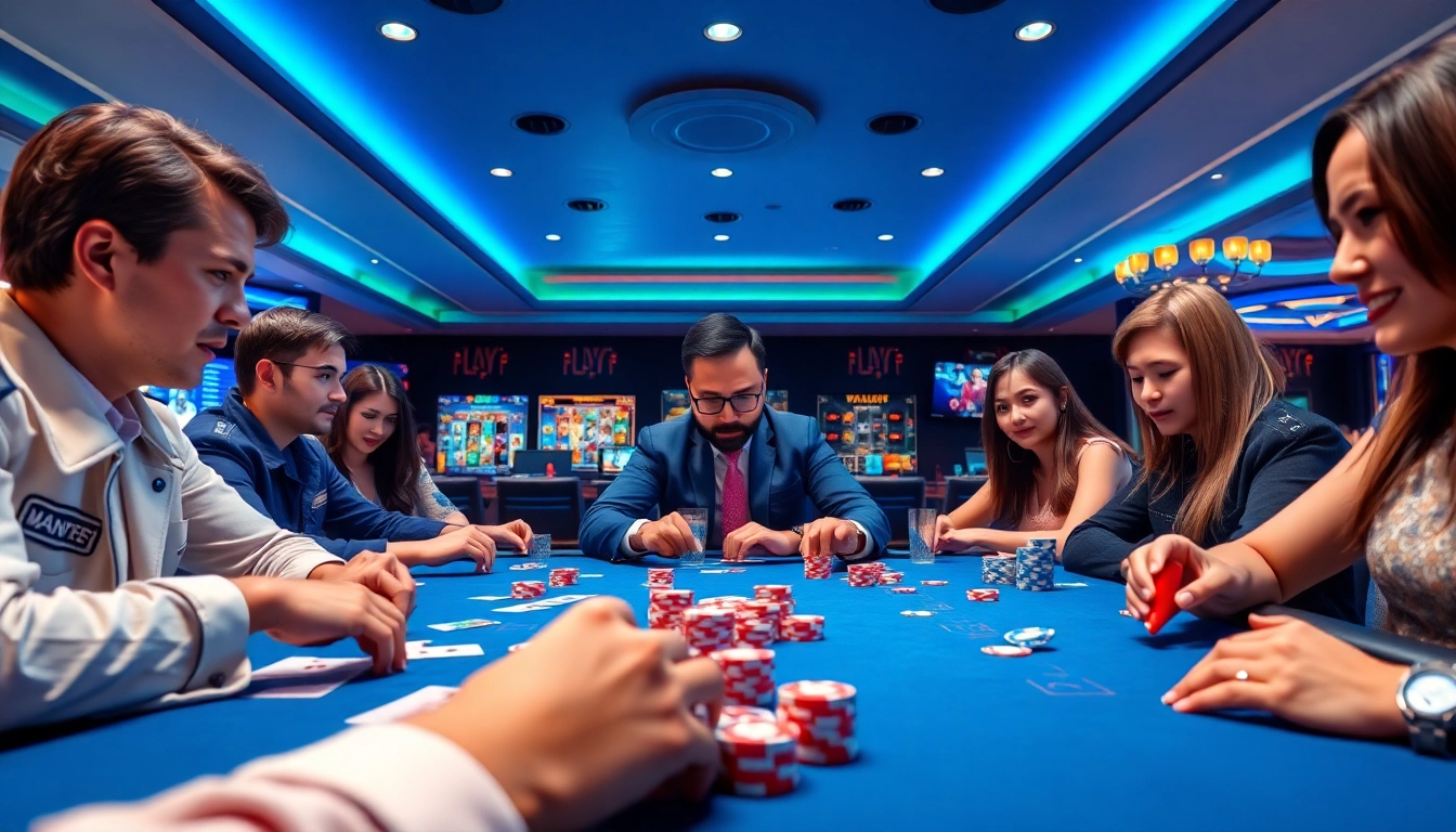 Cổng game Nhatvip online gaming experience with vibrant visuals and engaging players.