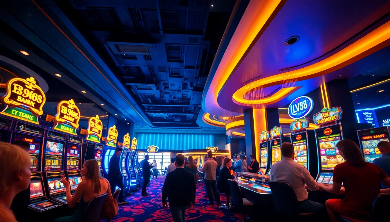 Experience LV88 online casino with vibrant atmosphere, exciting games, and high-energy players.