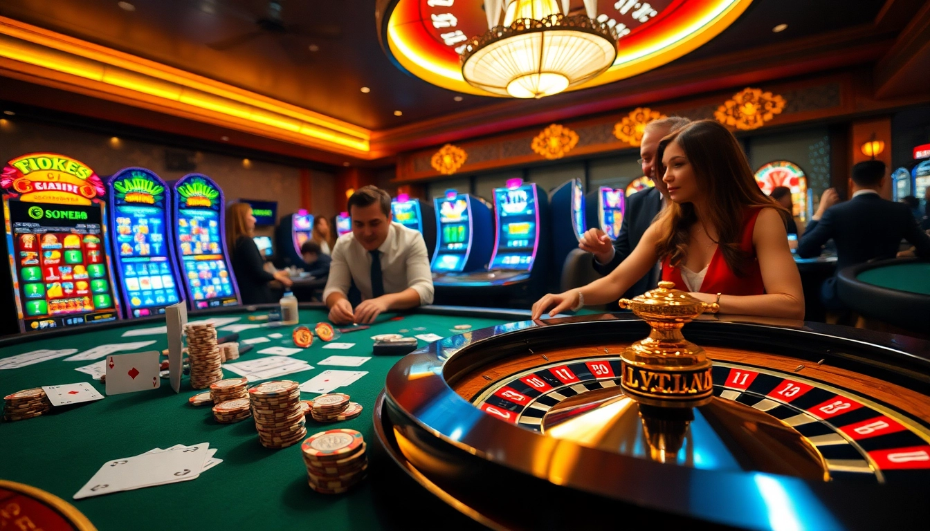 High-stakes poker action with sx88 branding, showcasing elegant table play and vibrant slots.