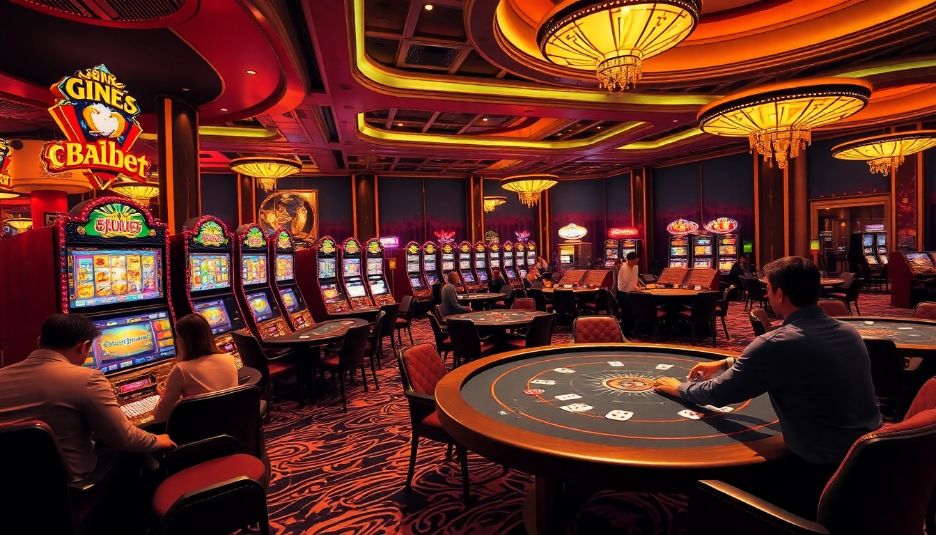 8kbet players experiencing a thrilling moment at a vibrant casino table, celebrating a win.