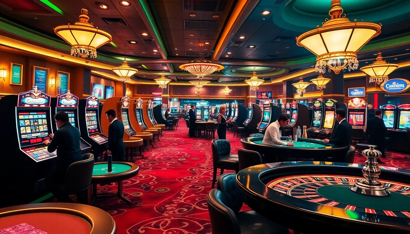 Experience the luxury of MN88 with players engaging at high-stakes casino tables.