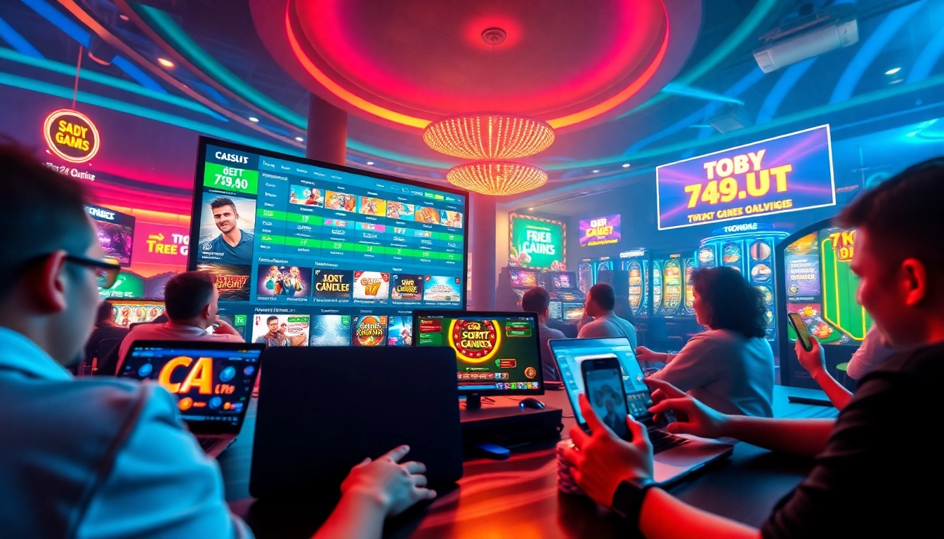 Exciting scene of players enjoying games on 789bet, highlighting diverse casino options.