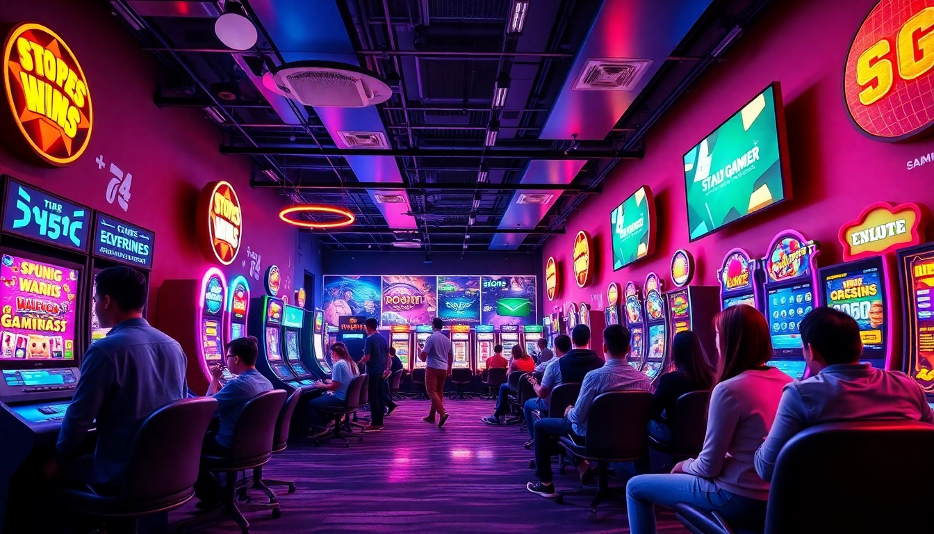 Engaging online gaming scene from https://sv66s.net/ with diverse players and vibrant visuals.