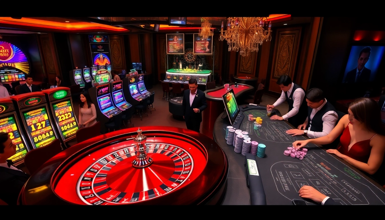 Experience thrilling gameplay at SC88 with vibrant casino tables and dynamic betting interfaces.