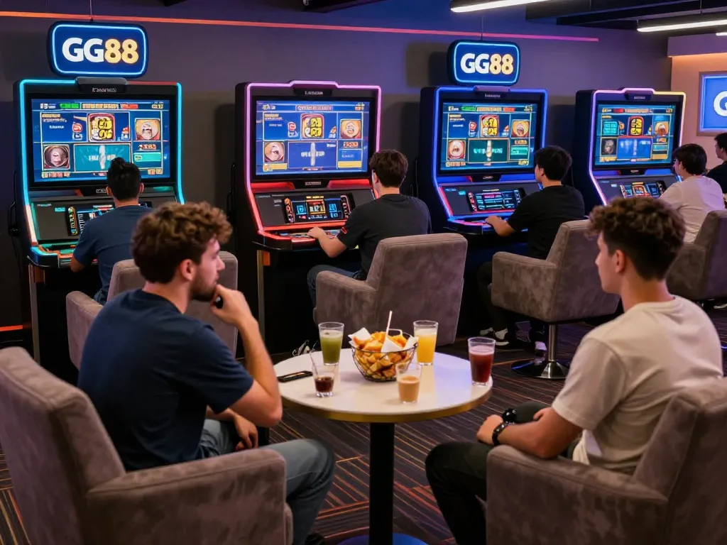 Exciting online gambling environment with players engaging at gg88.com showcasing games and technology.