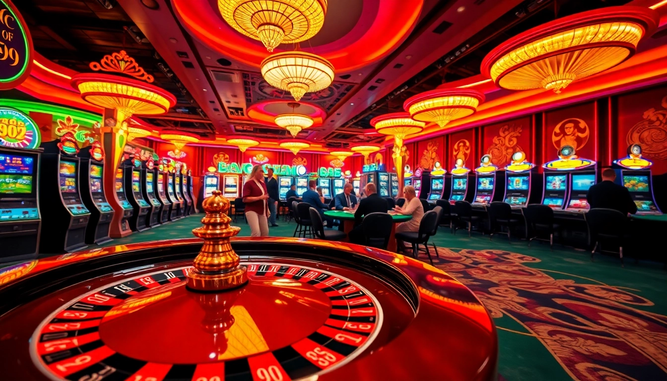 Experience the thrill of AT99娛樂城 with vibrant casino games and lively atmosphere.