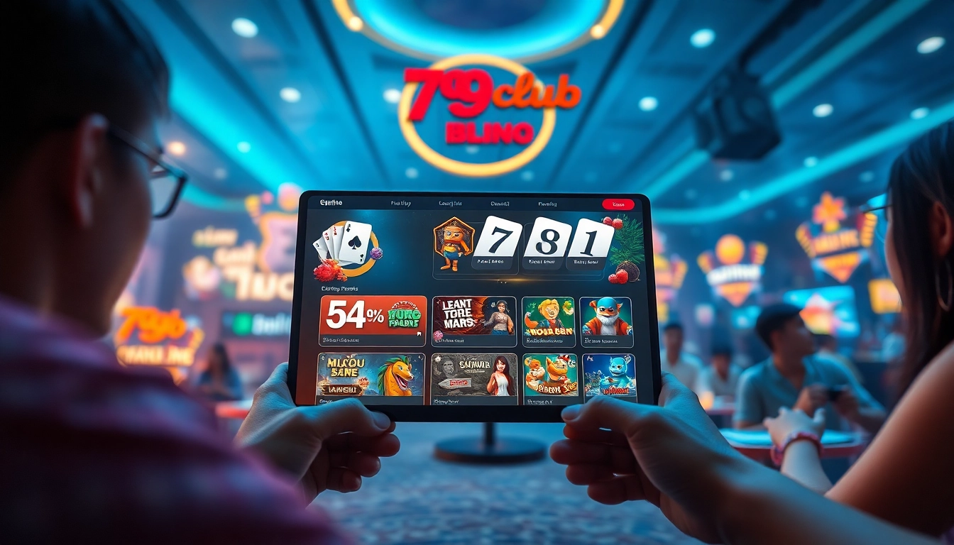 Experience the thrill of 789club with dynamic gaming options in a user-friendly interface.
