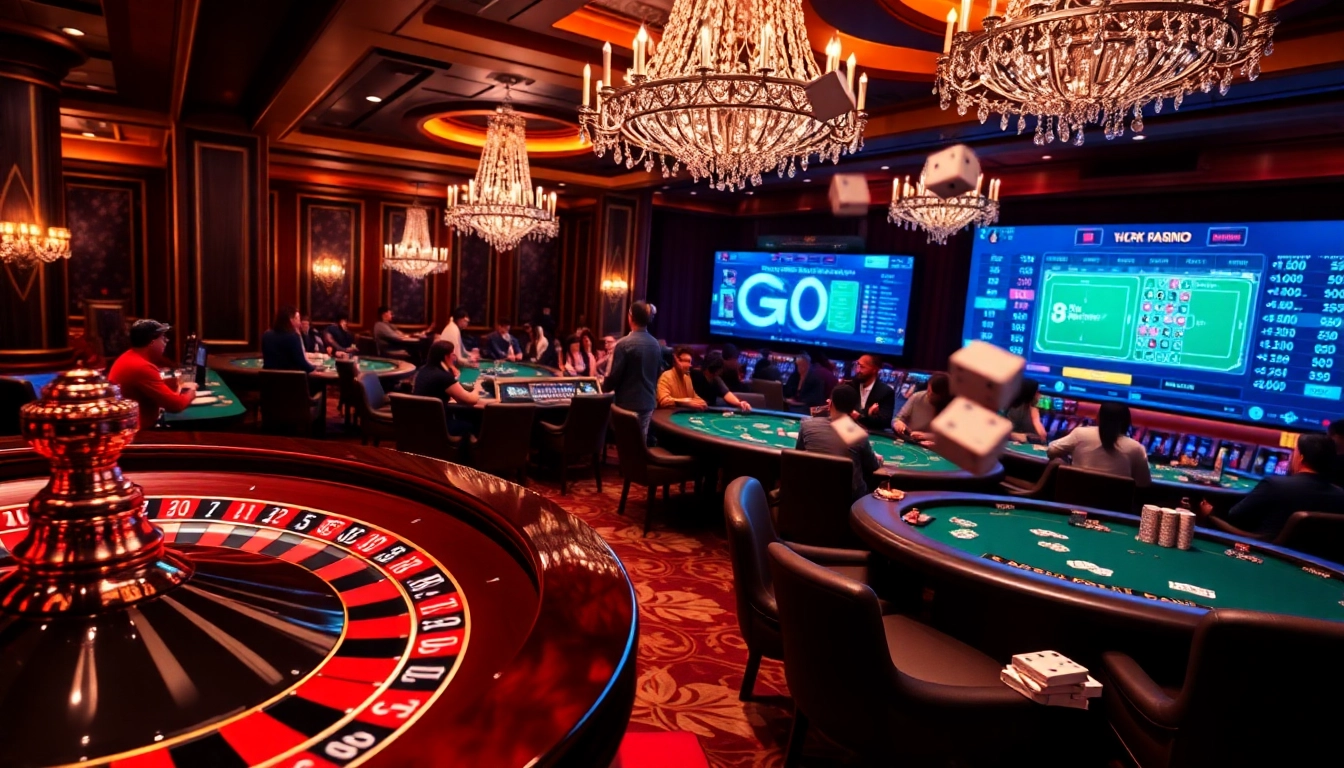 Experience excitement at the GO8 casino with vibrant tables and thrilling gameplay.