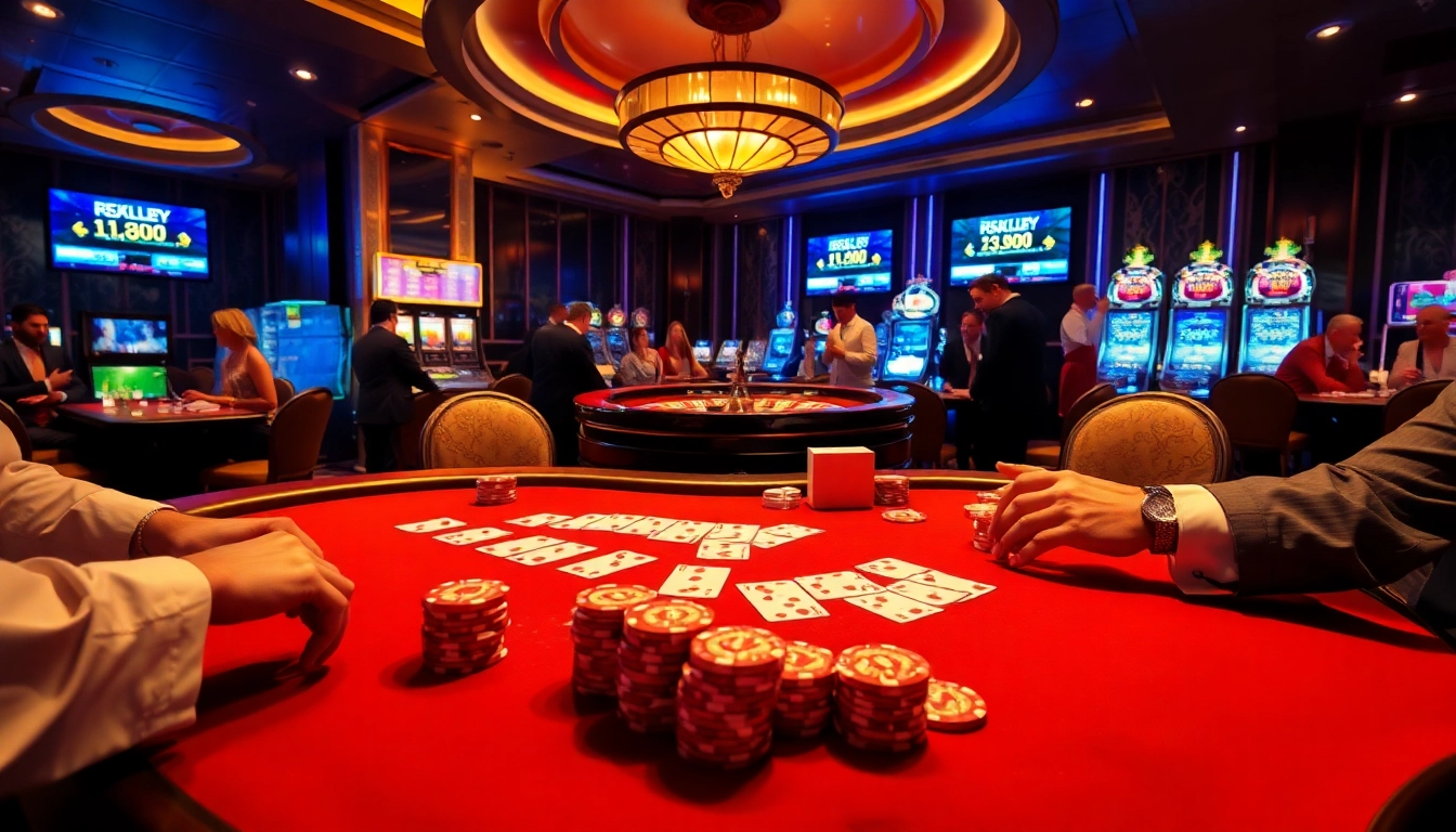 Experience high-stakes poker excitement and casino charm at https://luckywin.fan/ with vibrant gaming tables and thrilling atmosphere.