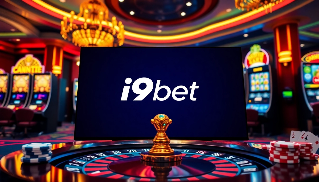 Intense gameplay at i9bet's virtual casino, featuring roulette and poker chips.