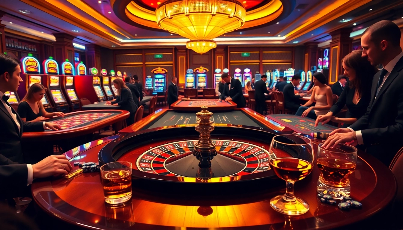Experience the thrill of betting at https://kong88.win's luxurious casino featuring roulette, poker, and slot machines.