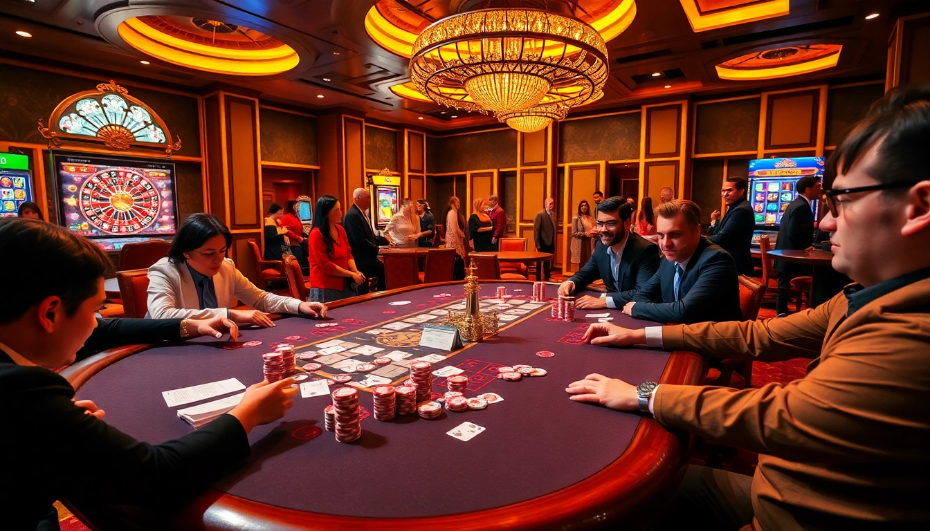 Engage with thrilling gameplay at CM88's upscale casino experience.