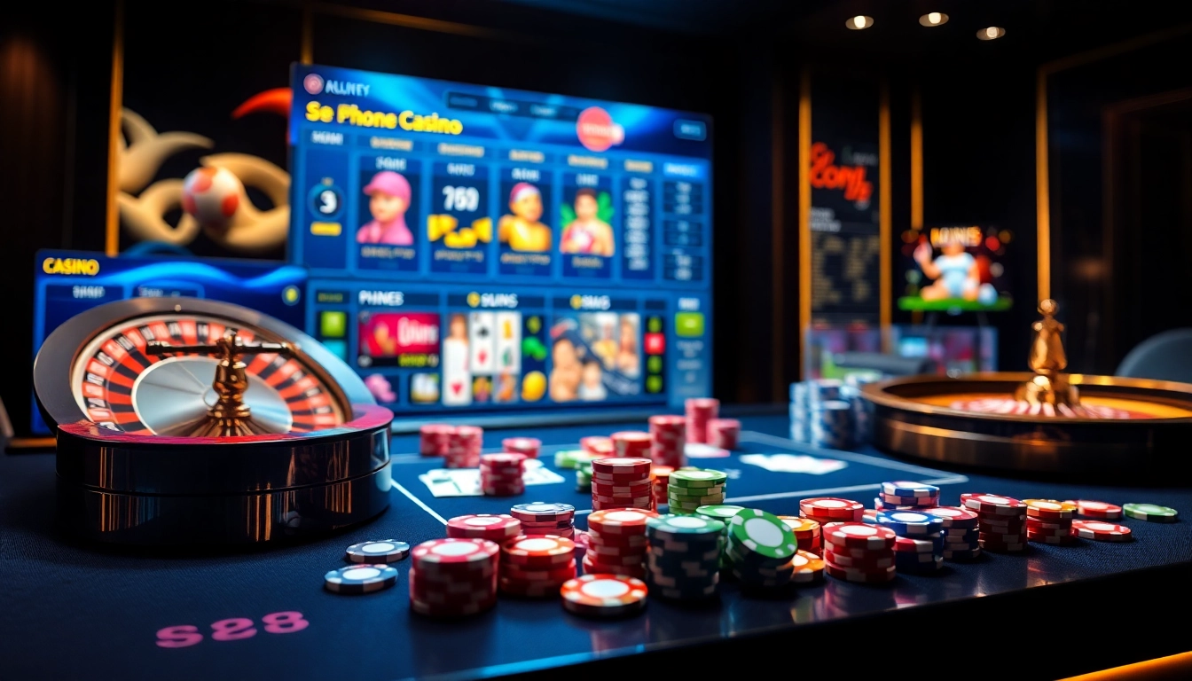 Exciting digital gameplay at s8 nhà cái with colorful chips and casino elements.